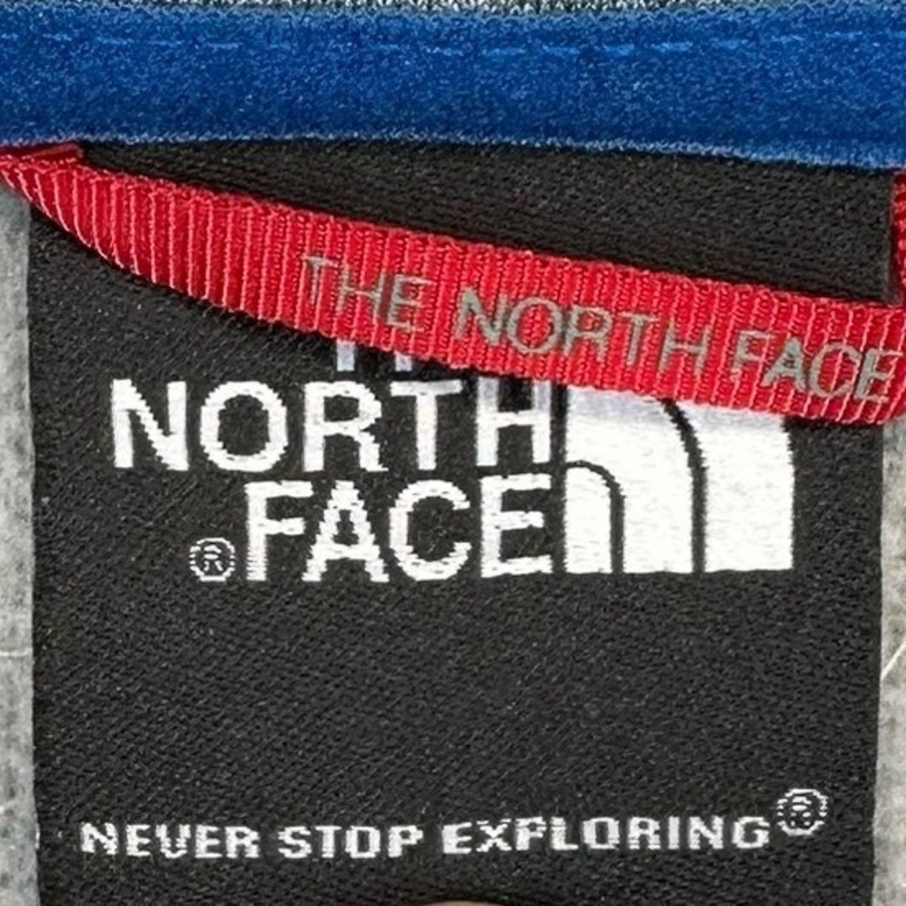 The North Face Pullover Mens XL Grey Quarter Zip Tech Fleece Jacket 0324 - Picture 3 of 9